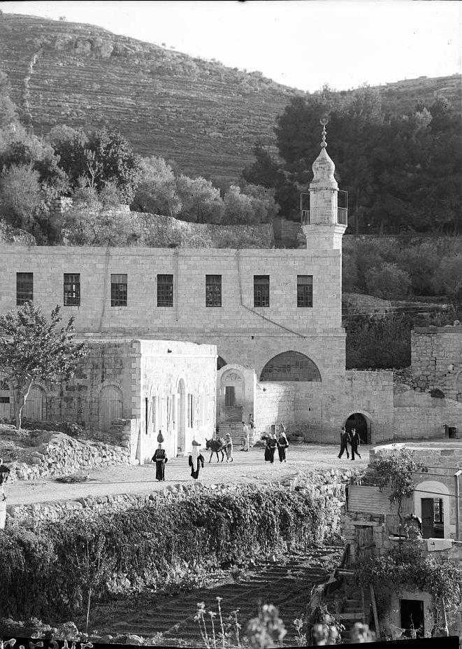 The Jerusalem-area ‘Ayn Karim Mosque in the 1920s